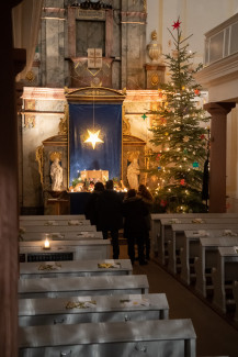 Krippe in der Kirche Oberaltertheim